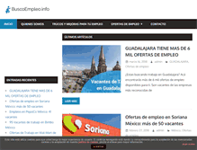 Tablet Screenshot of buscoempleo.info